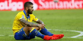 AVANÇADO DO LAS PALMAS SUSPENSO CINCO JOGOS POR EMPURRÃO A ÁRBITRO