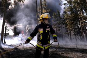 INCÊNDIOS: FOGO EM MONDIM DE BASTO, MEIOS AÉREOS SERÃO ACIONADOS DE MANHÃ