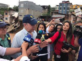 CHEIAS NA COLÔMBIA MATARAM 112 PESSOAS – PRESIDENTE