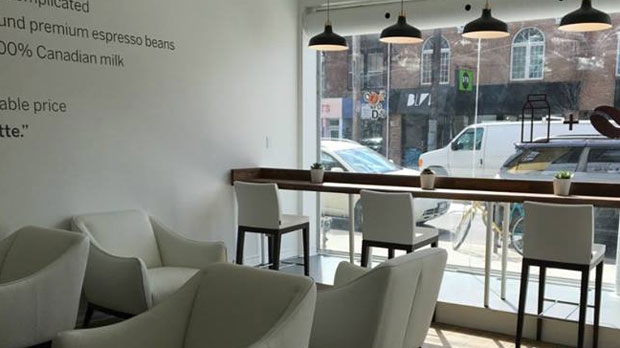 Tim Hortons revelou que está por trás de um novo café sem marca na Queen West. (Perfectly Uncomplicated Lattes/Facebook)