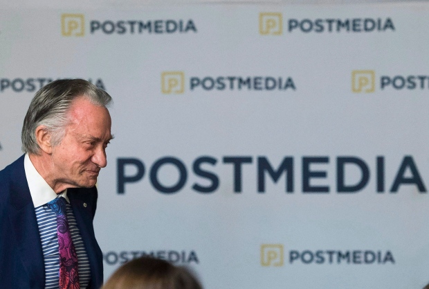 O CEO da Postmedia, Paul Godfrey, disse aos investidores que 