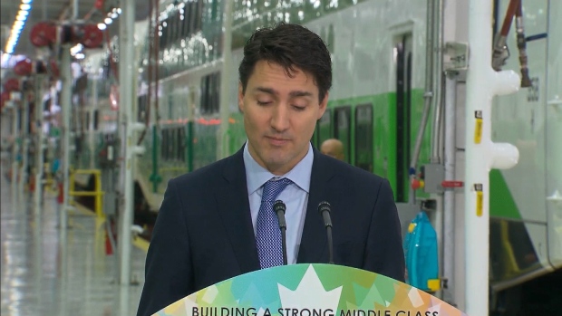 TRUDEAU ANUNCIA FINANCIAMENTO DE 1,8 MIL MILHÕES DE DÓLARES PARA O PLANO DE TRANSPORTE FERROVIÁRIO REGIONAL GO