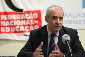 SE O GOVERNO NÃO NEGOCIAR A FNE ADMITE VOLTAR A UMA GREVE CONJUNTA COM A FENPROF