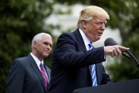 DONALD TRUMP DIZ-SE DISPOSTO A ENCONTRAR-SE COM LÍDER DA COREIA DO NORTE