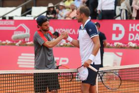 ESTORIL OPEN: GILLES MULLER ESTAVA PREPARADO PARA TUDO FRENTE A PEDRO SOUSA