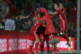 BENFICA VENCE RIO AVE E FICA A DOIS PONTOS DO TETRACAMPEONATO