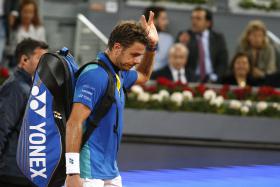 STANISLAS WAWRINKA AFASTADO NOS ‘OITAVOS’ DO MASTERS 1000 DE ROMA