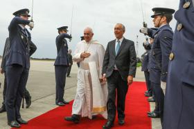 PAPA: PRESIDENTE DA REPÚBLICA AGRADECE A FRANCISCO “INESQUECÍVEL PEREGRINAÇÃO”