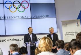 COI DIZ QUE AS DUAS CANDIDATURAS AOS JOGOS OLÍMPICOS2024 SÃO “BASTANTE FORTES”
