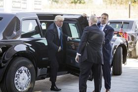 TRUMP DIZ QUE O “GRANDE PROBLEMA” DA COREIA DO NORTE “SERÁ RESOLVIDO”