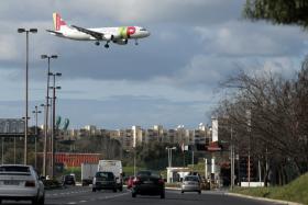 OBRAS CONDICIONAM TRÂNSITO JUNTO AO AEROPORTO DE LISBOA DE SEXTA A SEGUNDA-FEIRA