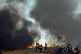 IC8 CORTADO AO TRÂNSITO EM PEDRÓGÃO GRANDE DEVIDO A INCÊNDIO