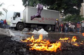 VENEZUELA: MULHER MORRE EM PROTESTO ELEVANDO VÍTIMAS MORTAIS PARA 62