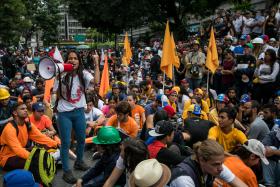 OPOSIÇÃO VENEZUELANA CONVOCA PARA HOJE “MARCHA CONTRA A FOME”