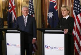 AUSTRÁLIA E EUA URGEM A CHINA A PRESSIONAR A COREIA DO NORTE