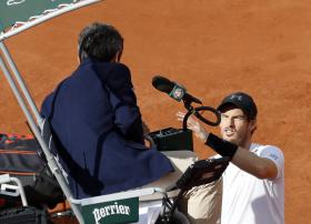 MURRAY TAMBÉM FICOU DESCONTENTE COM ÁRBITRO PORTUGUÊS CARLOS RAMOS EM ROLAND GARROS