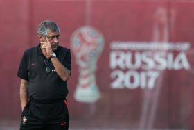 PORTUGAL TREINA NA VÉSPERA DE DEFRONTAR MÉXICO NA ESTREIA NA TAÇA DAS CONFEDERAÇÕES
