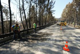 CASTANHEIRA DE PERA ALERTOU “ENTIDADES COMPETENTES” PARA LIMPEZA DE BERMAS DA EN 236-1