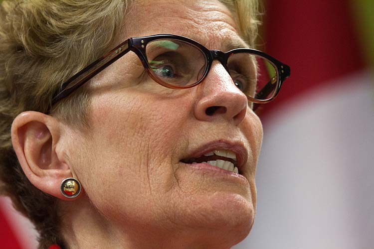 Kathleen Wynne. THE CANADIAN PRESS