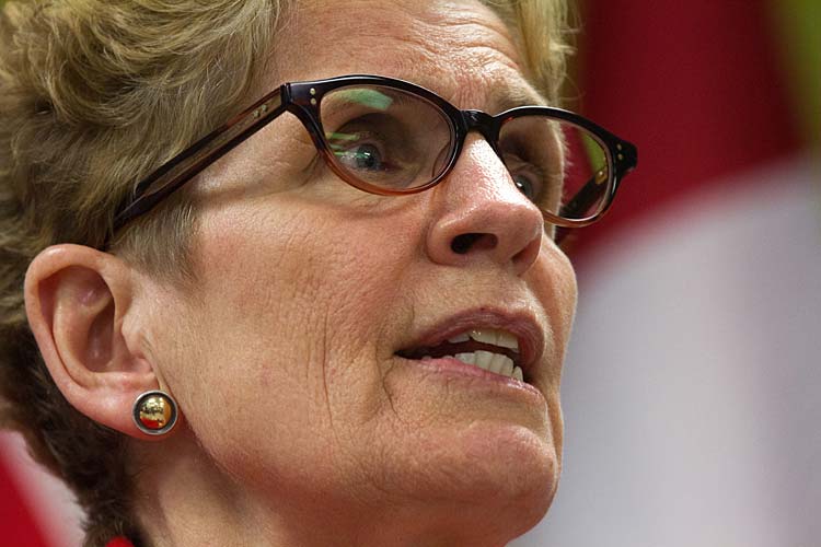 Kathleen Wynne. THE CANADIAN PRESS