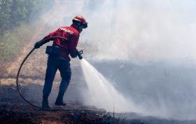 INCÊNDIOS: FOGO EM VISEU DOMINADO E NA GUARDA EXTINTO