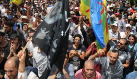 VÁRIOS FERIDOS EM CONCENTRAÇÃO DISPERSADA PELA POLÍCIA EM RABAT