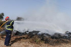 FOGO EM QUIAIOS, FIGUEIRA DA FOZ, EM FASE DE RESOLUÇÃO ÀS 17:45