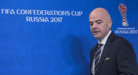 INFANTINO DIZ QUE VÍDEO-ÁRBITRO FOI UM “GRANDE SUCESSO” NA TAÇA DAS CONFEDERAÇÕES
