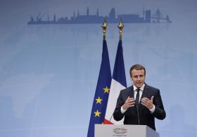 PRESIDENTE FRANCÊS ANUNCIA NOVA CIMEIRA SOBRE O CLIMA E ESPERA “CONVENCER” TRUMP