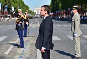 MACRON AGRADECE APOIO DOS EUA NA I GUERRA, DIZ QUE “NADA SEPARARÁ” OS DOIS PAÍSES