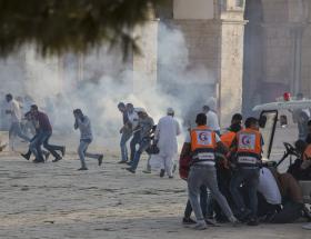 NÚMERO FERIDOS NO CONFRONTO ENTRE PALESTINIANOS E POLÍCIA ISRAELITA SOBE PARA 96