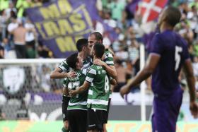 SPORTING FECHA PRÉ-ÉPOCA COM VITÓRIA SOBRE A FIORENTINA
