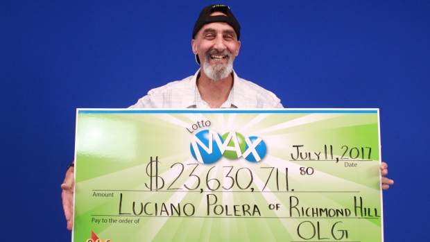 HOMEM DO ONTÁRIO QUASE PERDIA 23,6 MILHÕES DE DÓLARES DO LOTTO MAX