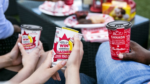 CONCURSO “ROLL UP THE RIM” DO TIM HORTONS REGRESSA PARA O CANADÁ 150