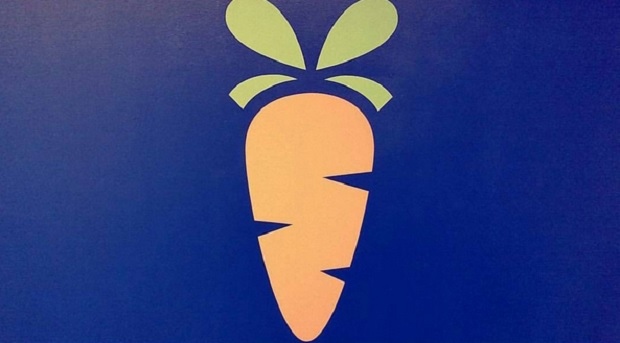 O logotipo para a aplicação Carrot Rewards é exibido. (Instagram / Carrot Rewards)