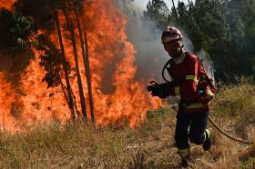 MAIS DE 250 OPERACIONAIS E SETE MEIOS AÉREOS COMBATEM INCÊNDIO EM TÁBUA