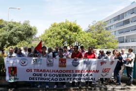 TRABALHADORES DA PT PORTUGAL PROMETEM AGRAVAR FORMAS DE LUTA DEPOIS DAS FÉRIAS