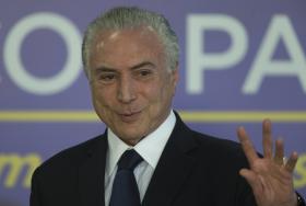 COMEÇA SESSÃO QUE DECIDIRÁ O FUTURO DO PRESIDENTE BRASILEIRO MICHEL TEMER