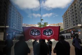 TRABALHADORES DA EMEF MANIFESTAM-SE NA PRESIDÊNCIA DO CONSELHO DE MINISTROS