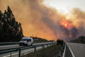 INCÊNDIOS: TRÂNSITO REABERTO NA A3 NOS DOIS SENTIDOS ENTRE SANTO TIRSO E TROFA