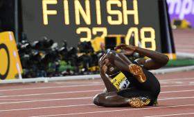 MUNDIAIS ATLETISMO: BOLT SOFREU CÃIBRA NA FINAL DOS 4X100 METROS