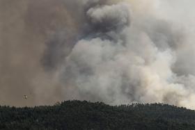 INCÊNDIO DE FERREIRA DO ZÊZERE OBRIGA À RETIRADA DE ALGUMAS PESSOAS EM DORNES
