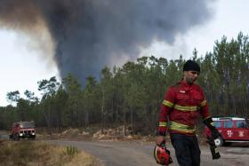 FOGO EM GAVIÃO, PORTALEGRE, ENTROU EM FASE DE RESOLUÇÃO