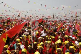PSD PRESENTE COM O SECRETÁRIO-GERAL-ADJUNTO LUIS VALES NO ATO ELEITORAL EM ANGOLA