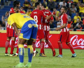 ATLÉTICO DE MADRID GOLEIA LAS PALMAS E SOMA PRIMEIRO TRIUNFO