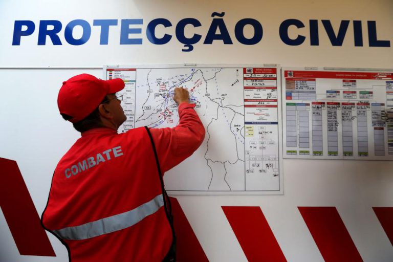 FOGO EM PAMPILHOSA DA SERRA DOMINADO, ANPC