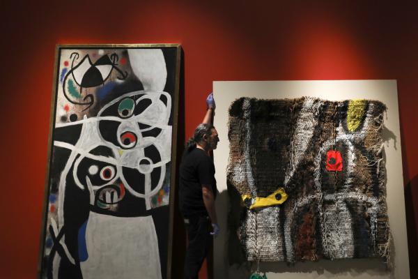 TODAS AS 85 PEÇAS DA COLEÇÃO MIRÓ EXIBIDAS PELA PRIMEIRA VEZ NO PALÁCIO DA AJUDA