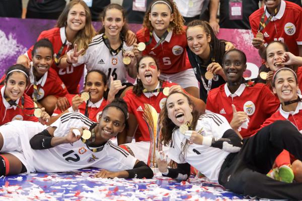 BENFICA CONQUISTA SUPERTAÇA FEMININA DE FUTSAL