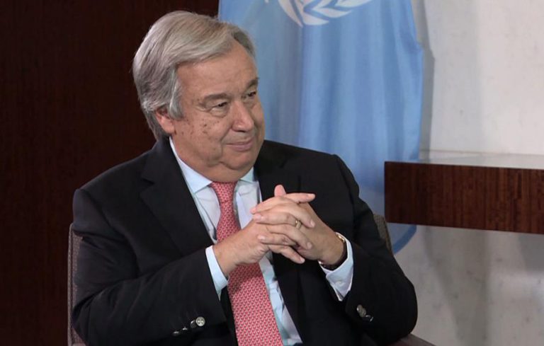 SECRETÁRIO-GERAL DA ONU CONDENA DISPARO DE MÍSSIL NORTE-COREANO