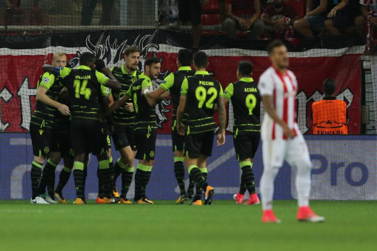 SPORTING ARRANCA NA LIGA DOS CAMPEÕES COM VITÓRIA NA GRÉCIA